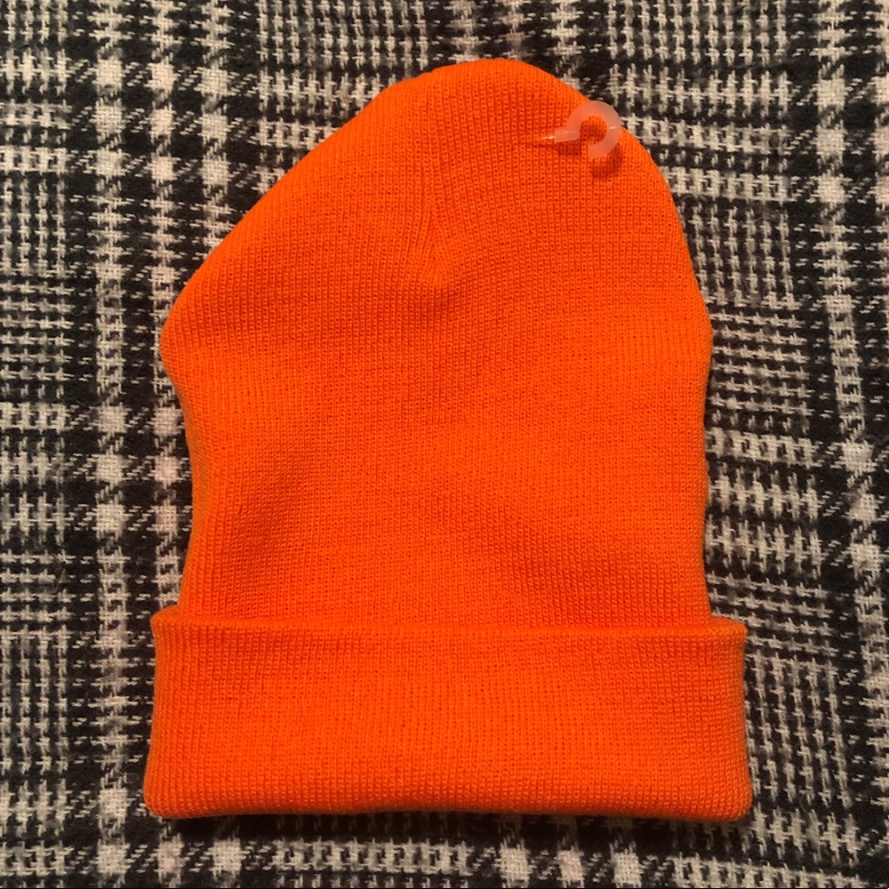 Neon Orange Beanie
